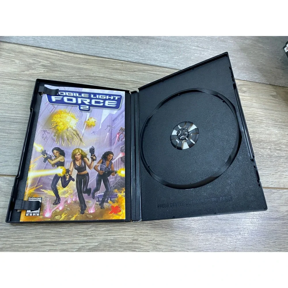 Mobile Light Force 2 Sony PlayStation 2 PS2 Case‎ and Manual Only No Game